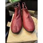 Arcopedico Ardales Lytech Ankle Boot Women Vegan Leather‎ Cherry Size 42 US 10 Red Photo 2