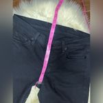 7 For All Mankind 7 of all mankind H/R Roxanna black Slim Fit Jean sz 26 Photo 8
