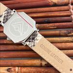 Silpada  Snakeskin Watch with Silver-Tone Case Photo 3