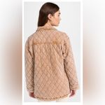 Young Fabulous and Broke NWOT Young Fabulous Broke YFB Walker Quilted Jacket XS Honey brown Shacket Coat Photo 3