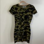 A bathing ape  Camouflage Bodycon Tee Shirt Dress Photo 3
