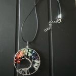 Boutique Rainbow 7 Chakra Tree Of Life Fashion • Spiritual Healing Crystal • Handmade Photo 1