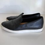 Birdies  The Swift Black Leather Slip On Sneakers Photo 6