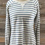L.L.Bean Blue & White Striped long sleeves Top Size Small Photo 0