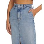 Derek Lam π 10 CROSBY Lu High Rise Denim Maxi Skirt Sutton Vintage Blue 28 NWT Photo 7
