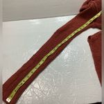 Free People  women’s  Cozy orange Rust Sweater,  cotton blend size XS Photo 12