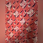 Talbots  Summer Sleeveless V-Neck Geometric‎ Print Dress 100% Cotton Size small Photo 3