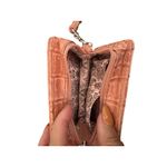 Tommy Bahama  Peach Leather Wristlet Wallet Photo 6