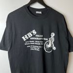 PacSun HB's Italian Restaurant & Bar Las Vegas NV T Shirt Vintage Y2K Large L Solid Photo 4