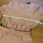 INA Ballon sleeve Tiered midi dress size M Photo 5