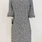 Rickie Freeman Teri Jon BEAUTIFUL TWEED dress with pearl button details Black Size 8 Photo 6