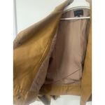 Banana Republic  Women’s Minimalist  Amelia Linen Flight Jacket  Tan  Large Photo 5