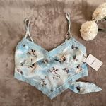 Forever 21 Angel Cropped Tie Top Photo 0