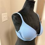 Victoria's Secret Body by Periwinkle Light Blue Lined Plunge T-Shirt Bra 36C Photo 1