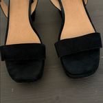 Madewell  The Lina Platform Sandal in True Black Suede Womens Size 10.5 Photo 6