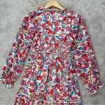 Bohme  Women’s Kendal Floral Maxi Dress Longsleeve V-Neck in Multicolor Size XS Photo 8