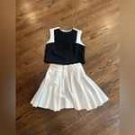 Torn By Ronny Kobo TORN x Ronny Kobo Black & White Zip Up Crop Top and Skirt Set size Medium Photo 3