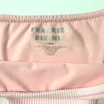 frankie's bikinis Frankie’s Bikini NWOT Sequoia Bikini Bottom in Rose Water Pink Size XL Photo 6