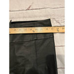 BCBGMAXAZRIA Revolve Faux Leather Legging Black Size Large 34 inch Streetwear Photo 2