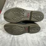 UGG  Boots Sz 8 Simmens Waterproof Black Leather Winter Ankle Sherpa Lined Winter Photo 5