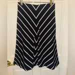 White House | Black Market  Chevron A-Line Skirt Photo 1