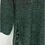 New York & Company Women's Black Long Sleeve Scoop Neck Blouse Size S Photo 3