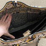 Vera Bradley Vera Laptop Quilted Tote Bag Yellow Black Toggle Large Size FLAWS Photo 9