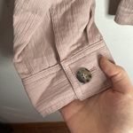 Reiss Ives dusted pink textured twin pocket utility jacket size 2 Photo 11