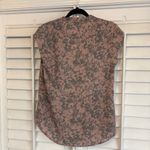 Halogen  Pink And Gray Floral Blouse‎ Size Small Photo 1