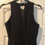 Mango  Sleeveless Black Jumpsuit Size XS EUC Photo 3