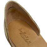 Loeffler Randall new ❁ Sawyer Snake Flat Sandals ❁ Ivory Metallic Gold Leather ❁ Photo 12