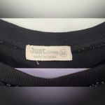 Just living  Chic Black and Gray Dress Photo 2