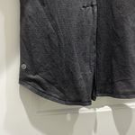 Lululemon Dark Gray Spilt Back Tank Top Sz 6 / 8 Photo 2