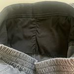 Spanx Stretch Twill Cargo Jogger Size Large In Washed Black Photo 7