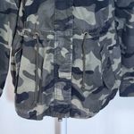 Love Tree  Green Camo Zip-Up Hoodie Jacket Size Medium Camouflage Jacket Photo 3