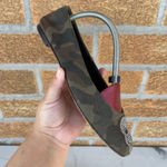 Giuseppe Zanotti  Camo Canvas Crystals Skulls Flats Sz 6.5 Photo 7