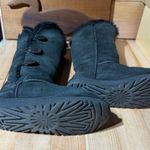 UGG  Bailey Button Triplet II Boot Black Winter Boots Photo 4