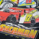 Gildan Black Double Sided Racing Graphic T-Shirt Photo 3