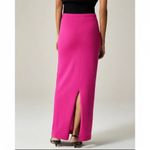 J.Crew Featherweight Cashmere Column Maxi in Neon Bougainvillea Flash Skirt XXS Photo 1