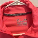 Under Armour  Women's Small Fitted ColdGear Pink 1/2 Zip Long Sleeve Pullover Gym Photo 1