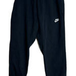 Nike Vtg athletic fleece gym working out jogger pants size medium Photo 0