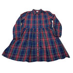 J.Crew Stewart Tartan Plaid Mini Shirt Dress Womens Size 12 Holiday Preppy Photo 5