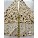 Duluth Trading Co Maxi Dress Womens L Yellow Floral Prairie To ‘n’ Flow High Low Size L Photo 7