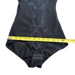 Kathy Ireland  Women’s Size M Mesh Lace Shapewear Bodysuit Black Slimming Evening Photo 6
