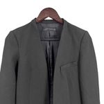 ZARA Black Open Front Long Sleeve Single-Breasted Womens Blazer XS Photo 1