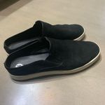 Vince  Verrell Black Suede Leather‎ Slip On Mule Sneaker Size- SIze 7.5 Photo 5