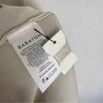 Babaton Aritzia Business Day Knit Cap Sleeves Midi Dress in Cream Photo 5