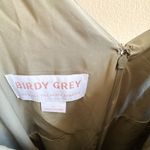 Birdy Grey  New Catherine Shiny Satin Moss Green Large Dress Photo 3