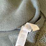 Aerie Wonder Textured V-Neck Pullover Sweatshirt Size XS Gray Loungewear Causal Photo 7