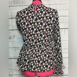 Prómesa Floral Black Blouse Photo 2